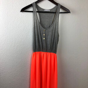 Dainty Hooligan Womens Dress, Gray Peach